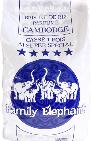 Brisures de Riz - Cassé 1 fois - Cambodge - 20kg