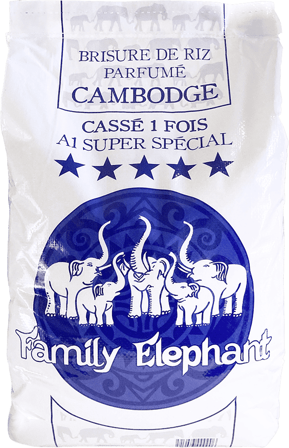 Brisures de Riz - Cassé 1 fois - Cambodge - 20kg