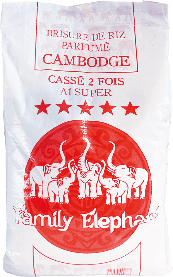 Brisures de Riz - Cassé 2 fois - Cambodge - 20kg