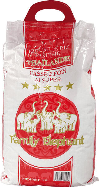 Brisures de Riz - Cassé 2 fois - Thaïlande - 5kg