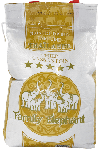 Brisures de Riz Thiep - cassé 3 fois - 5kg