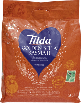 RIZ BASMATI GOLDEN SELLA TILDA - IMPORT - 5K.