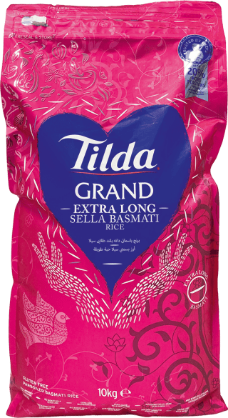 RIZ BASMATI PRETRAITE EXTRA-LONG - TILDA - 10Kg