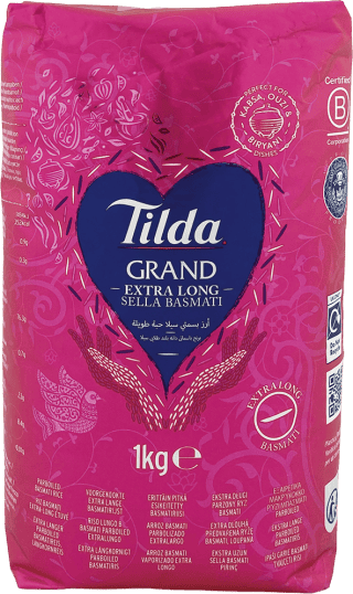 RIZ BASMATI PRETRAITE EXTRA-LONG - TILDA - 1Kg