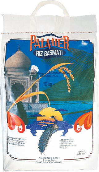 Riz long Basmati - PALMIER - 10kg