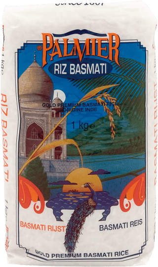 Riz long Basmati - PALMIER - 1kg