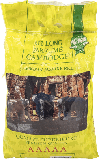 Riz long parfumé Cambodge - 5kg