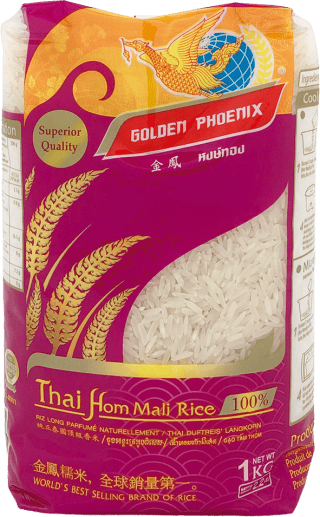 Riz long parfumé Thaïlande - GOLDEN PHOENIX- 1kg