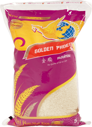 Riz long parfumé Thaïlande - GOLDEN PHOENIX- 5kg