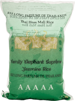 Riz long parfumé Thaïlande - SUPREME - 4,5kg