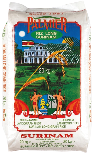 Riz long Surinam - PALMIER - 20kg