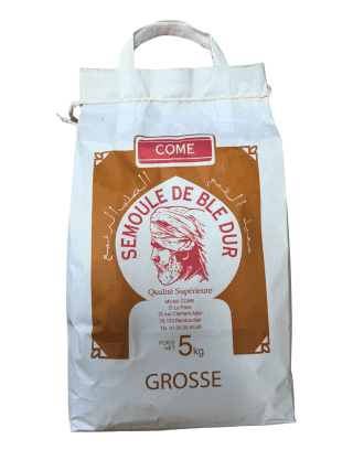 Semoule de Blé Dur - CÔME - Grosse 5kg