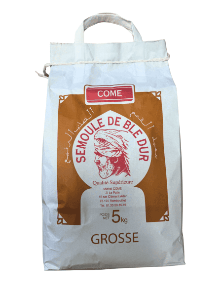 Semoule de Blé Dur - CÔME - Grosse 5kg