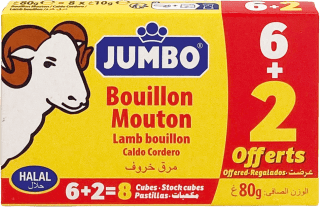Bouillon - JUMBO ÉTUI - Mouton 10g x48