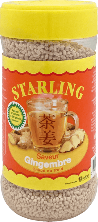 Préparation boisson inst. saveur Gingembre - STARLING - 400g