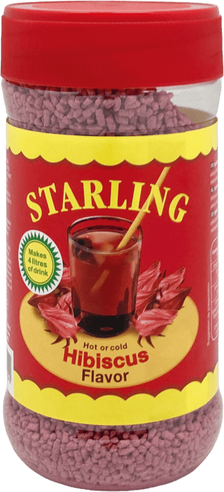 Préparation boisson inst. saveur Hibiscus - STARLING - 400g