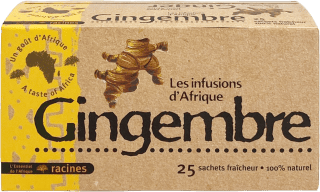 Préparation Infusion Gingembre - RACINES