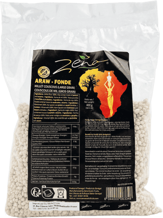 Couscous de Mil Gros - Araw Fonde - 400g