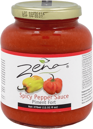 Purée de piment rouge - Extra forte - 370g.