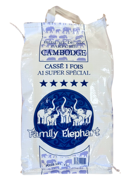 Brisures de Riz - Cassé 1 fois - Cambodge - 5kg