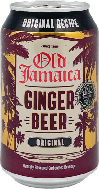 Soda saveur Gingembre - GINGER BEER - OLD JAMAICA - 33cl