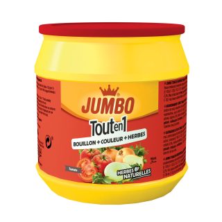Poudre Bouillon tout en un - Tomate - JUMBO - 500g