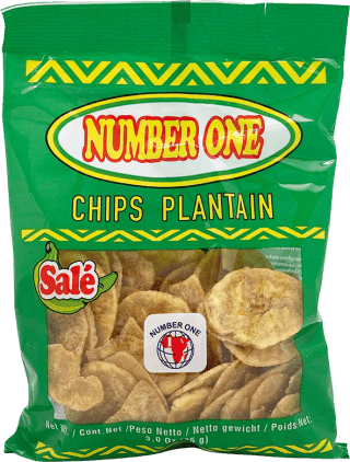 Chips Plantain - NUMBER ONE - Salé