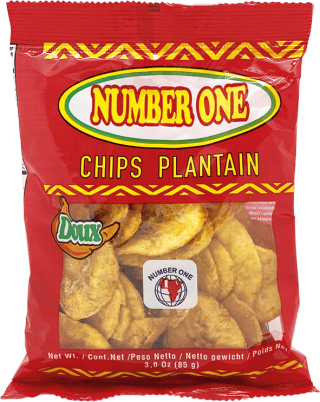 Chips Plantain - NUMBER ONE - Sucré