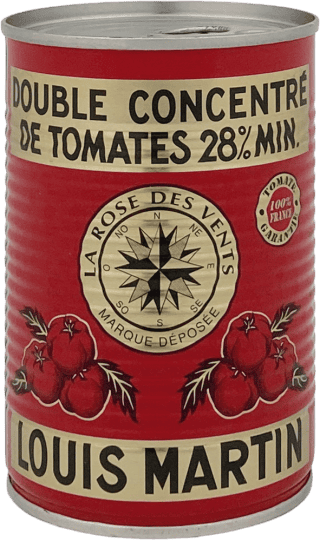 Concentré de Tomates - LOUIS MARTIN - 1/2