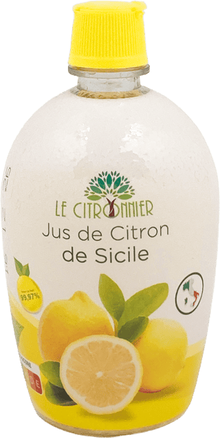 Jus de Citron - Jaune - 200mL