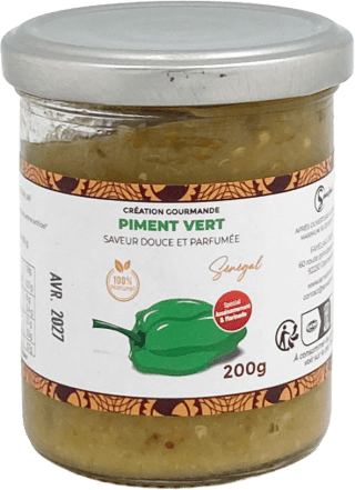 Purée de piment - Vert Doux - 200g