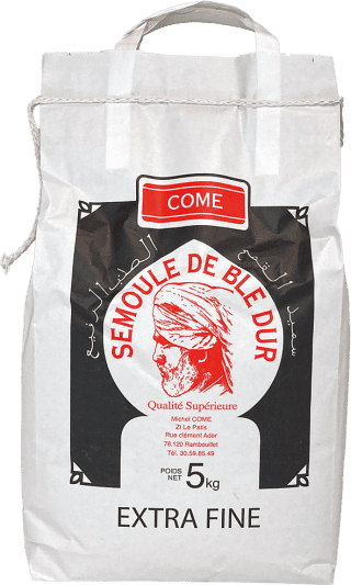 Semoule de Blé Dur - CÔME - Extra fine 5kg