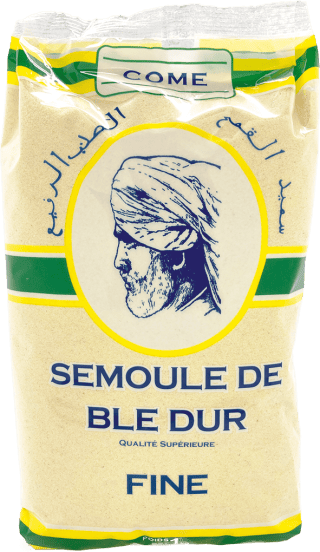 Semoule de Blé Dur Fine - CÔME - 1kg
