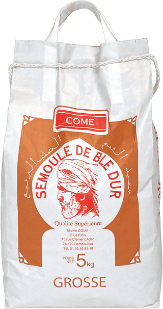 Semoule de Blé Dur - CÔME - Grosse 5kg